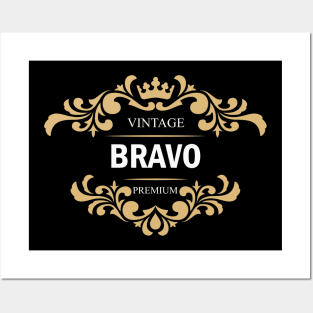 Bravo Name Posters and Art